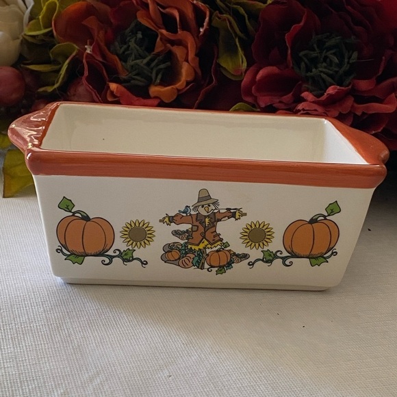 Ceramic Holiday Loaf Pan - Picture 2 of 8
